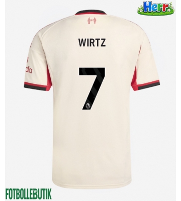 Liverpool Florian Wirtz #7 Bortatröja 2025-26 Kortärmad